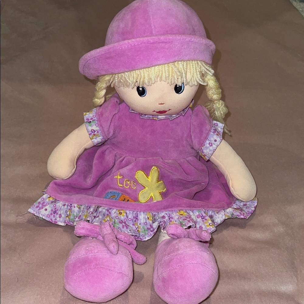 Adorable Cloth Doll with Hat